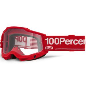 100% Accuri 2 Wolg motokros naočale s prozirnim pleksiglasom