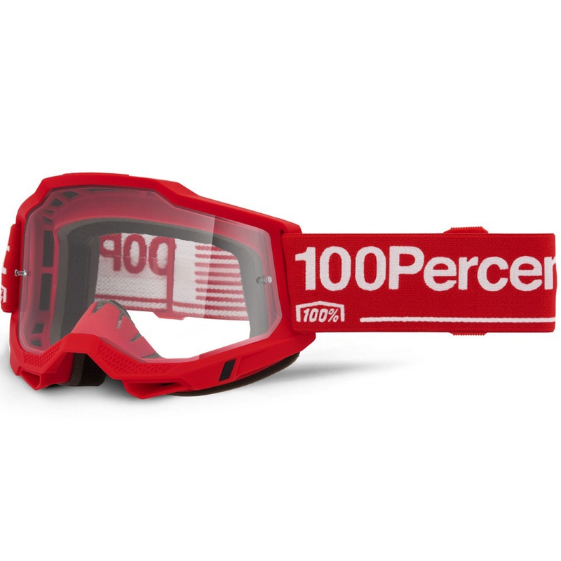 100% Accuri 2 Wolg motokros naočale s prozirnim pleksiglasom