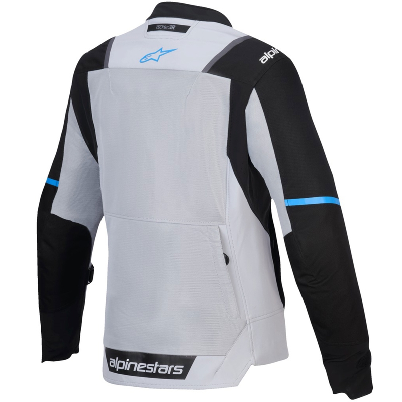 Ženska motociklistička jakna Alpinestars Stella ST-2 Air svijetlosivo-crna