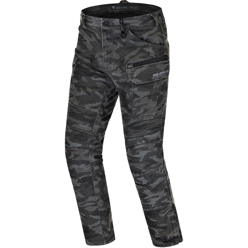 Ženske moto kratke hlače Shima Giro 3.0 camo