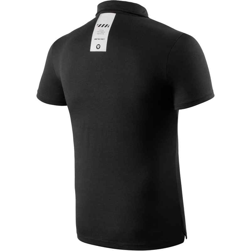 Revit Polo Wyatt majica kratkih rukava crna