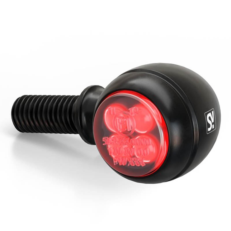 Pokazivači smjera za motocikle Highsider Smart Circula-S LED 3u1 crni