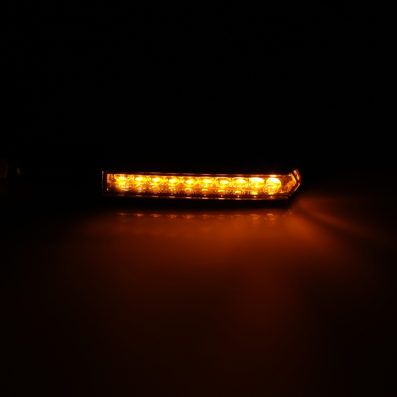Pokazivači smjera za motocikle Highsider Smart Run-TS LED crni