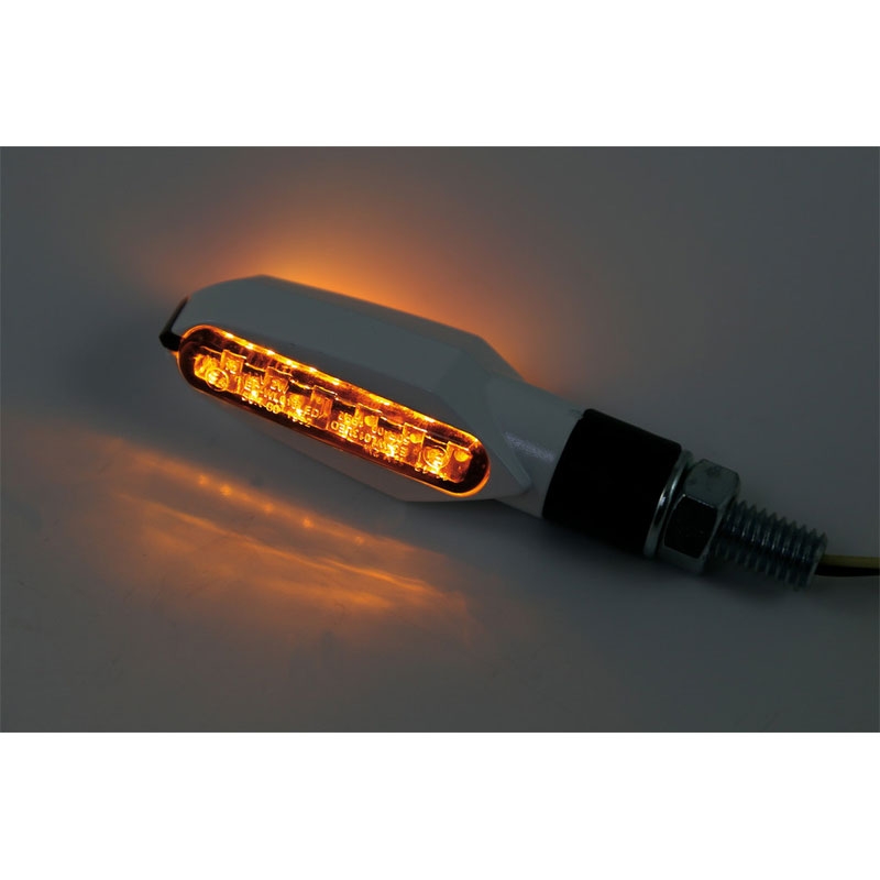 Highsider Smart Multiface LED pokazivači smjera za motocikle, bijeli
