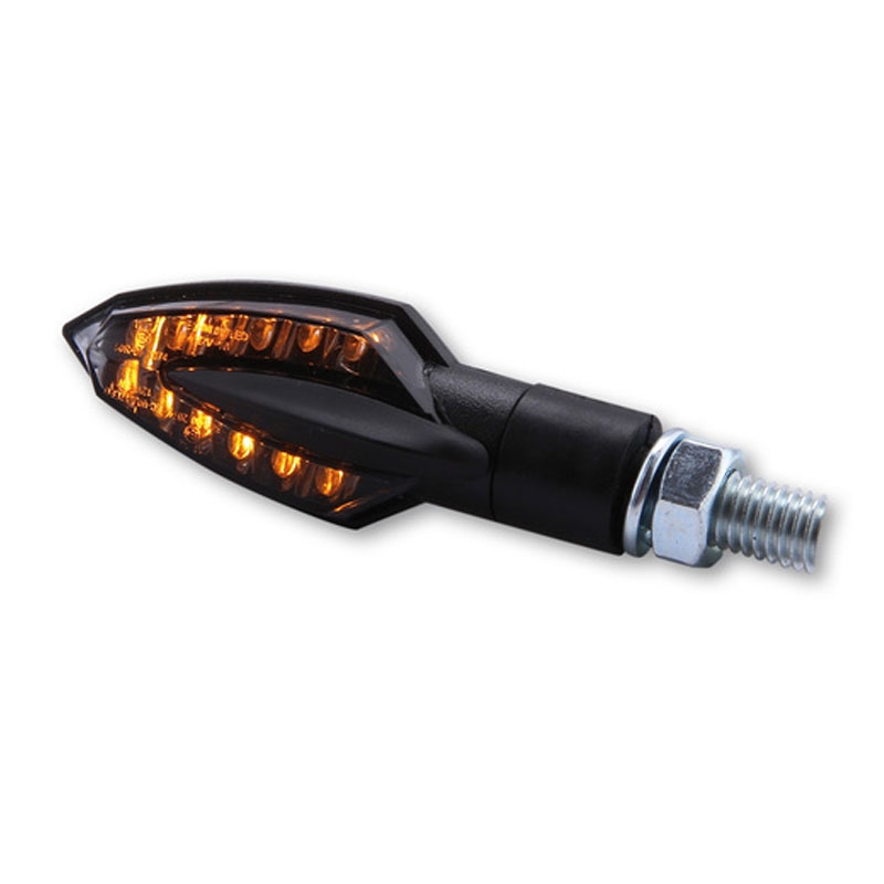 Pokazivači smjera za motocikle Highsider Smart Vinci LED crni