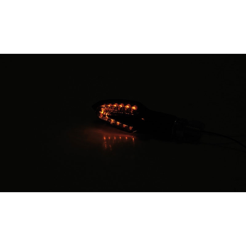 Pokazivači smjera za motocikle Highsider Smart Vinci LED crni