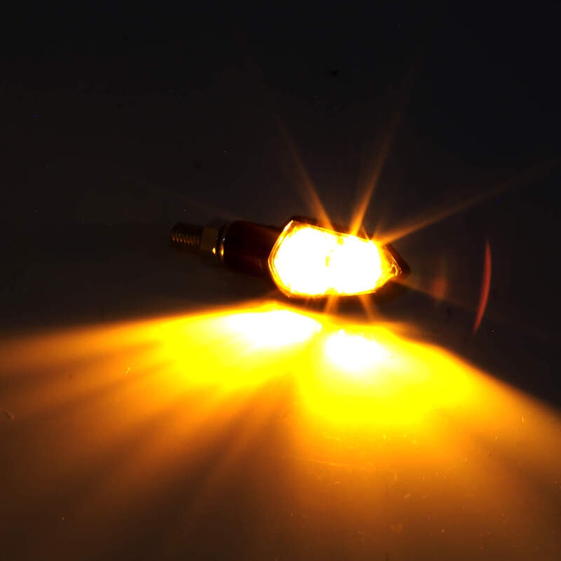 Pokazivači smjera za motocikle Highsider Smart Nova LED crni