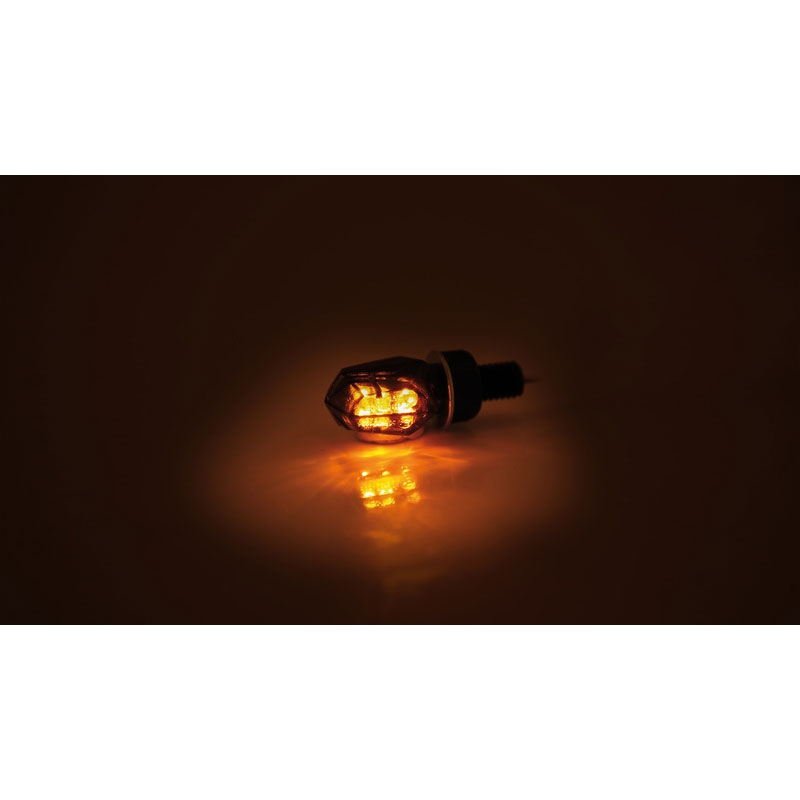 Highsider Smart Tiny LED pokazivači smjera za motocikle crni