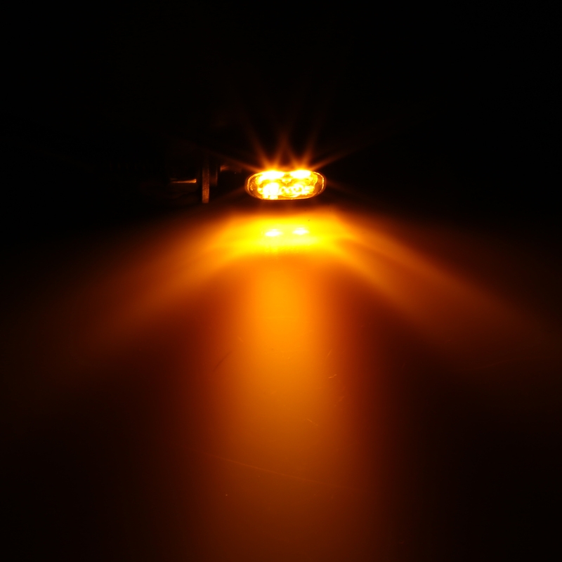 Pokazivači smjera za motocikle Highsider Smart Vision-TS LED crni