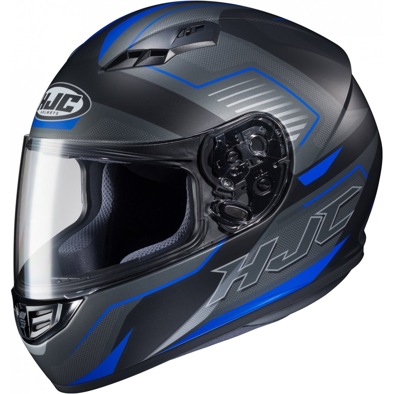 Integralna motociklistička kaciga HJC CS-15 Trion MC2SF sivo-plava