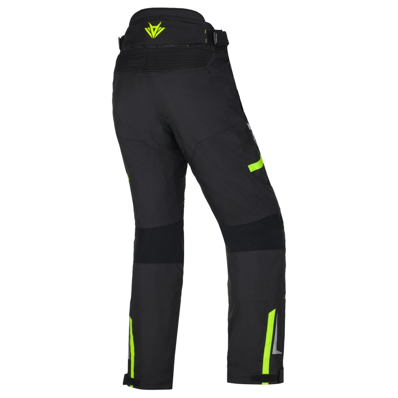 RSA EXO 2 Ženske motociklističke kratke hlače crno-fluo žute