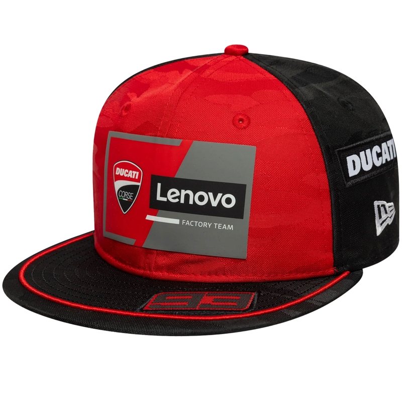 Kapa REP MM 9FIFTY RC RAVNI VISOR DUCATI crna