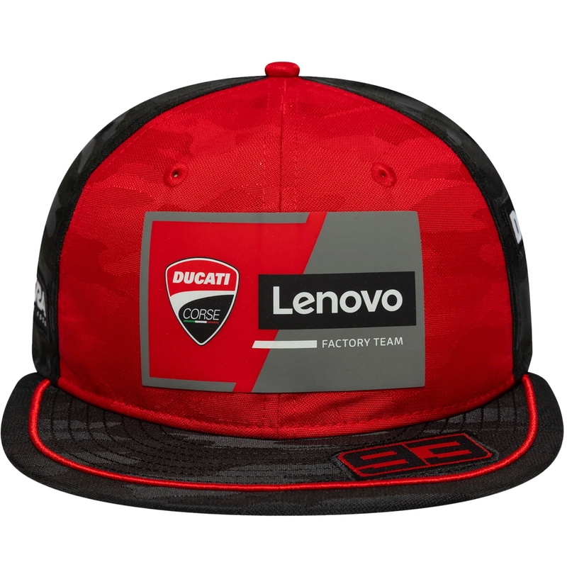 Kapa REP MM 9FIFTY RC RAVNI VISOR DUCATI crna