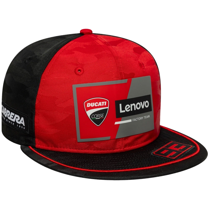 Kapa REP MM 9FIFTY RC RAVNI VISOR DUCATI crna