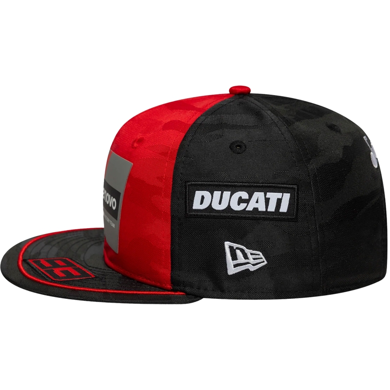 Kapa REP MM 9FIFTY RC RAVNI VISOR DUCATI crna