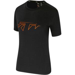 KTM ženska majica s logom, crna