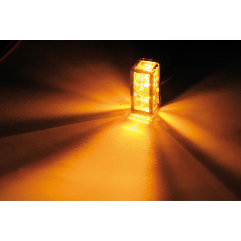 Pokazivači smjera za motocikle Highsider Smart Cube-V LED crni