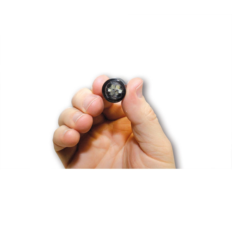 Highsider Smart Micro Pin LED pokazivači smjera za motocikle, crni