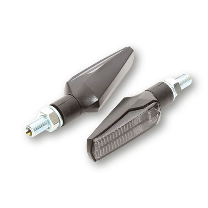 Pokazivači smjera za motocikle Highsider Smart Fineline LED 2u1 crni