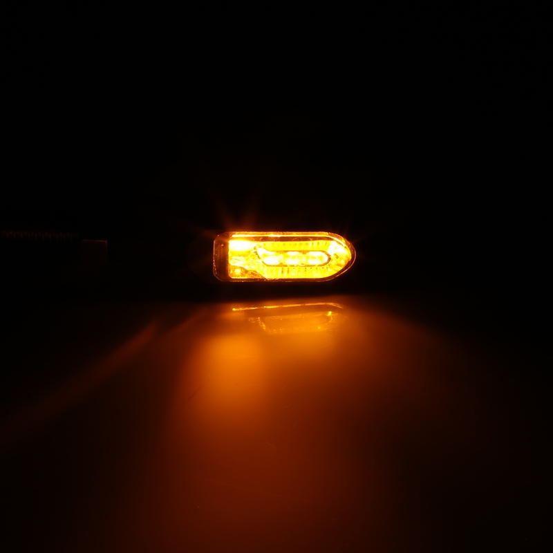 Pokazivači smjera za motocikle Highsider Smart Namiko-TS LED crni
