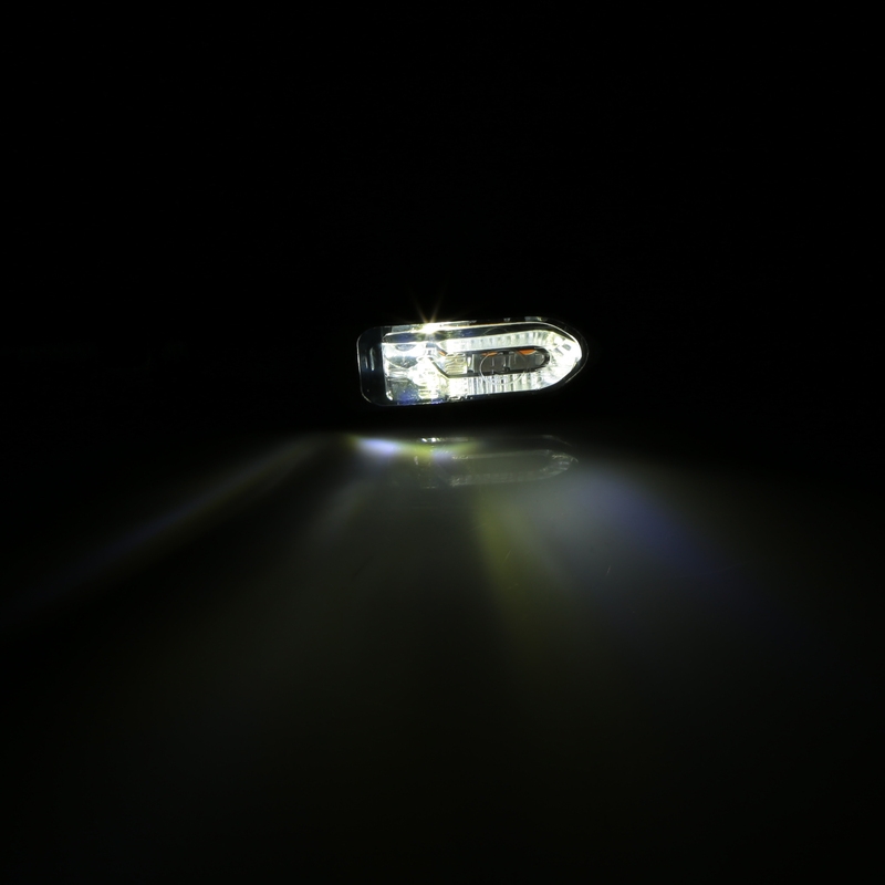 Pokazivači smjera za motocikle Highsider Smart Namiko-TS LED 2u1 crni