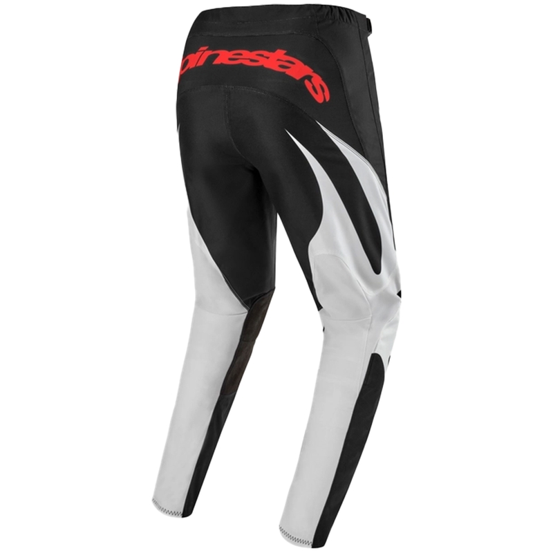 Alpinestars Fluid Lucent motokros hlače crno-bijelo-crvene