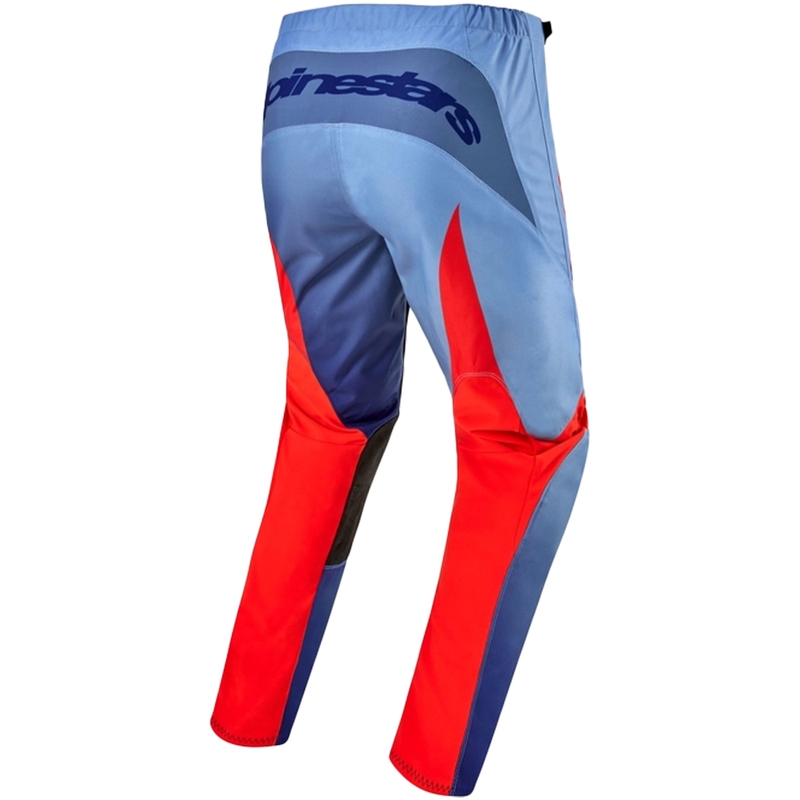 Alpinestars Fluid Lucent motokros hlače plavo-svijetlo plavo-narančaste