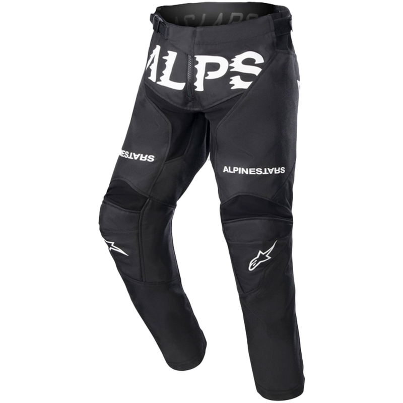 Alpinestars Racer Found Dječje motokros hlače crno-bijele
