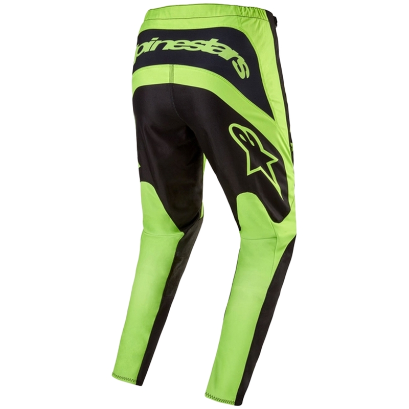 Alpinestars Fluid Lurv motocross hlače crno-fluo žute