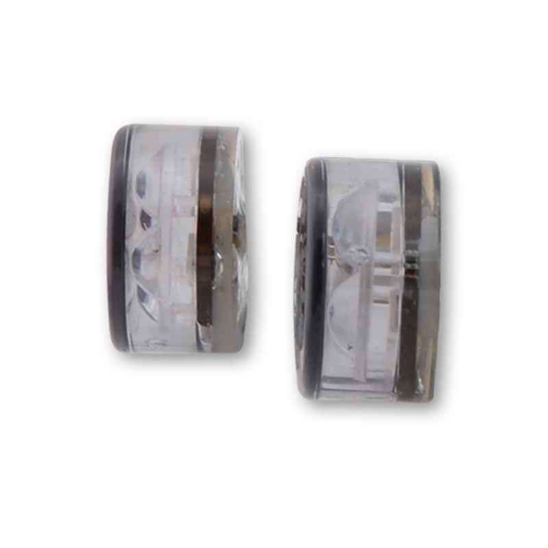 Pokazivači smjera za motocikle Highsider Smart Module Sixteen LED 2u1 dimljeno sivi
