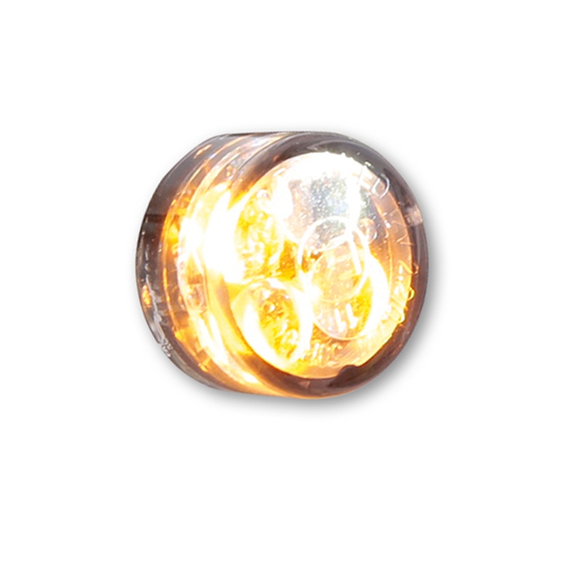 Pokazivači smjera za motocikle Highsider Smart Module Sixteen LED 2u1 dimljeno sivi