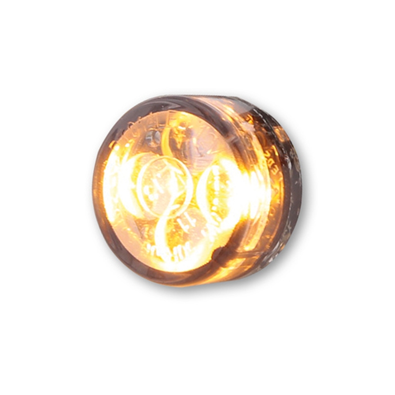 Pokazivači smjera za motocikle Highsider Smart Module Sixteen LED 2u1 dimljeno sivi