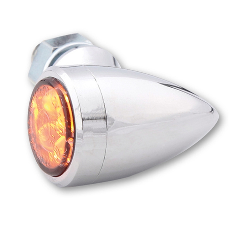 Pokazivači smjera za motocikl Highsider Smart Sixteen Bullet LED kromirani