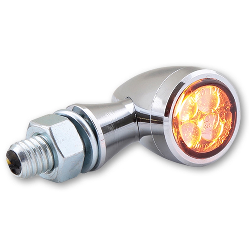 Pokazivači smjera za motocikl Highsider Smart Sixteen Bullet LED kromirani