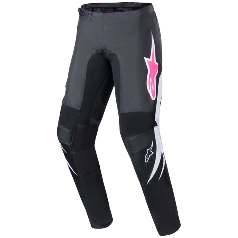 Alpinestars Stella Fluid ženske motocross hlače crno-bijele