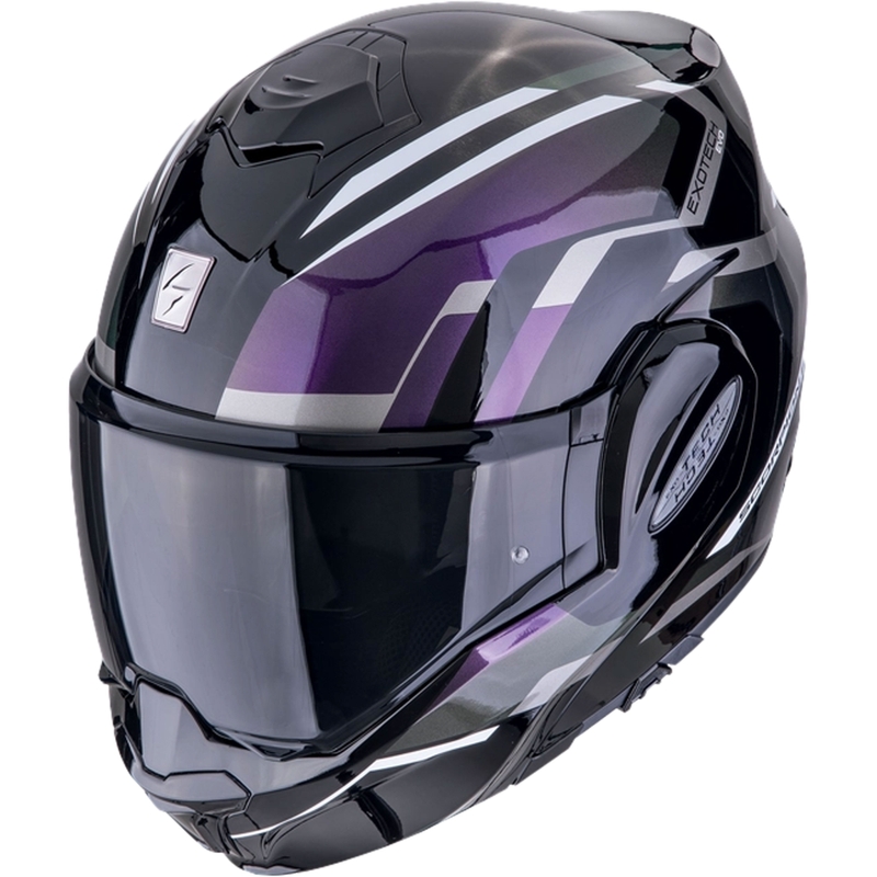 Motoristička kaciga na preklop Scorpion EXO-TECH EVO FURIO crna kameleon
