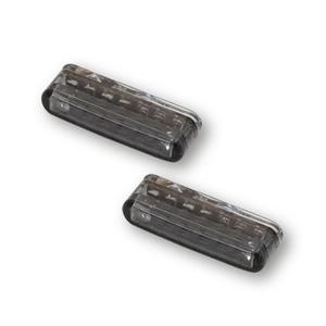 Pokazivači smjera za motocikle Highsider Smart Shorty LED 3u1 crni