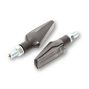 Pokazivači smjera za motocikle Highsider Smart Fineline LED 3u1 crni