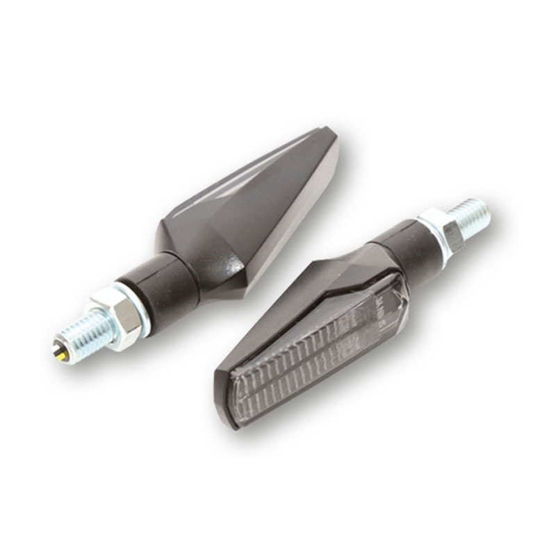 Pokazivači smjera za motocikle Highsider Smart Fineline LED 3u1 crni
