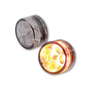 Pokazivači smjera za motocikle Highsider Smart Module Sixteen LED 3u1 dimljeno sivi