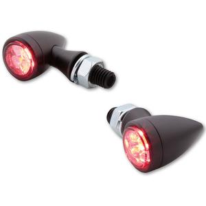 Pokazivači smjera za motocikle Highsider Smart Sixteen Bullet LED 3u1 dimljeno sivi
