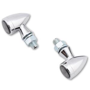 Pokazivači smjera za motocikle Highsider Smart Sixteen Bullet LED 3u1 kromirani