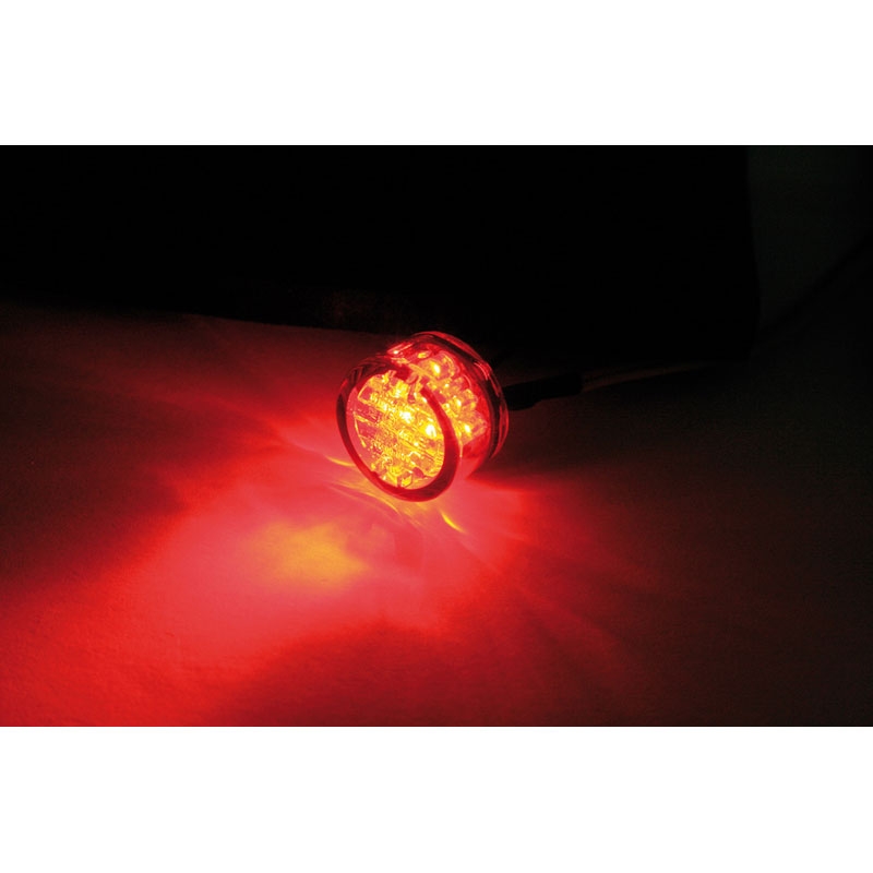 Highsider Smart Pin LED stražnje svjetlo za motocikl, crveno