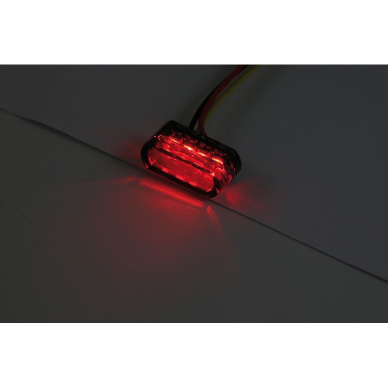 Highsider Smart Module 1 LED stražnje svjetlo za motocikl, dimno sivo
