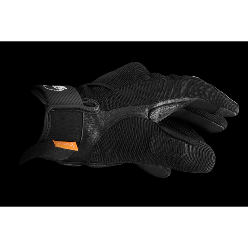 Furygan Jet Lady D3O® Evo ženske motociklističke rukavice crno-bijele