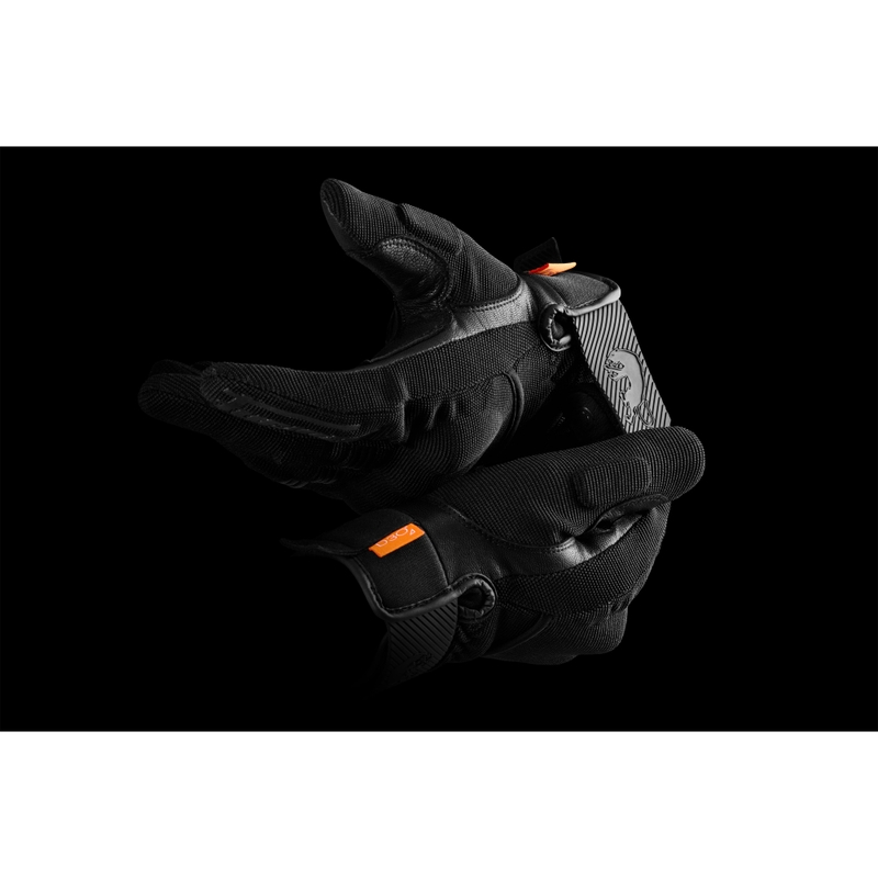 Furygan Jet Lady D3O® Evo ženske motociklističke rukavice crne boje