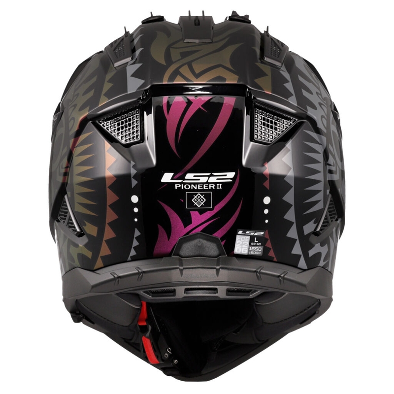 Enduro motociklistička kaciga LS2 MX702 Pioneer II Rangi crna