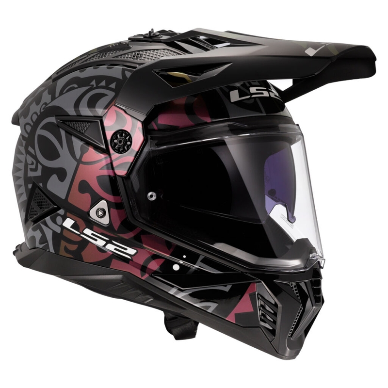 Enduro motociklistička kaciga LS2 MX702 Pioneer II Rangi crna