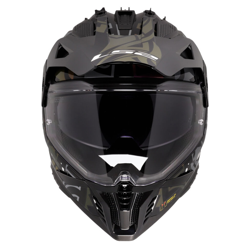 Enduro motociklistička kaciga LS2 MX702 Pioneer II Rangi crna