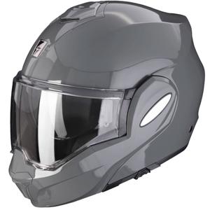 Preklopna kaciga Scorpion EXO-TECH EVO cementno siva